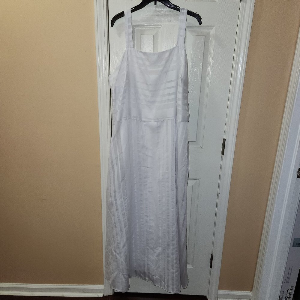 Maxi White Dress from Ashley Stewart Size 24 New With Tags